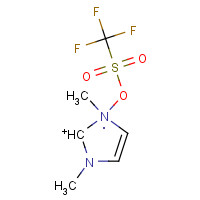 121091-30-3 1,3-DIMETHYLIMIDAZOLIUM TRIFLUOROMETHANESULFONATE chemical structure