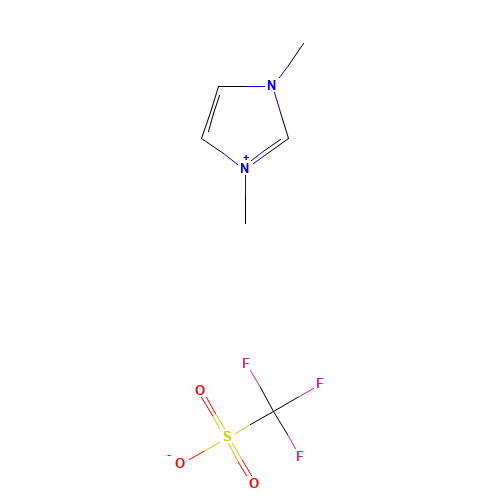 121091-30-3 1,3-DIMETHYLIMIDAZOLIUM TRIFLUOROMETHANESULFONATE chemical structure