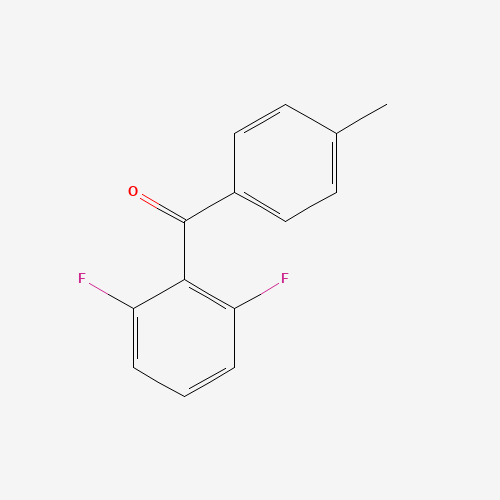 122041-25-2 2,6-DIFLUORO-4'-METHYLBENZOPHENONE chemical structure