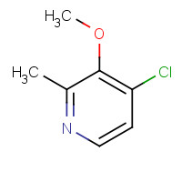 122307-41-9 4-Chloro-3-methoxy-2-methylpyridine N-oxide chemical structure