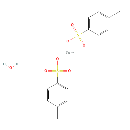 123334-05-4 ZINC P-TOLUENESULFONATE HYDRATE chemical structure