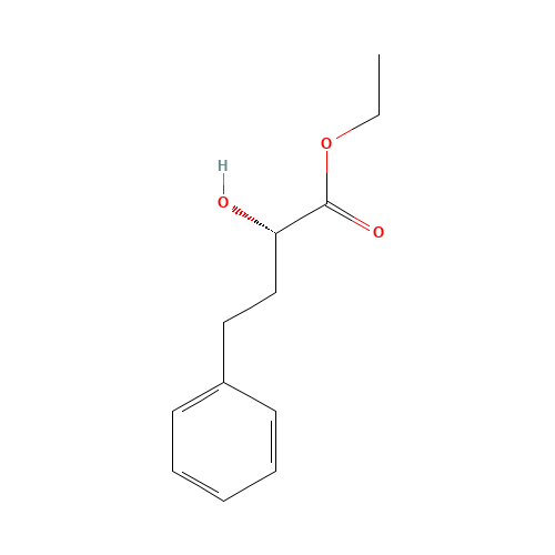 125639-64-7 ETHYL (S)-2-HYDROXY-4-PHENYLBUTYRATE chemical structure
