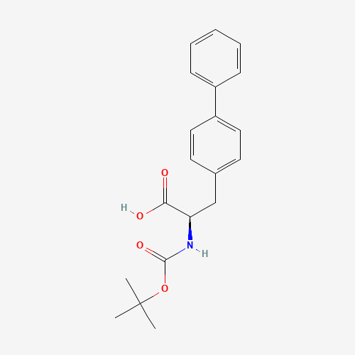 128779-47-5 BOC-D-4,4'-BIPHENYLALANINE chemical structure