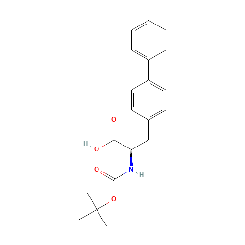 128779-47-5 BOC-D-4,4'-BIPHENYLALANINE chemical structure