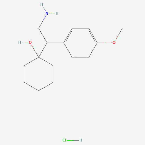 130198-05-9 1-[2-Amino-1-(4-methoxyphenyl)-ethyl]-cyclohexanol hydrochloride chemical structure