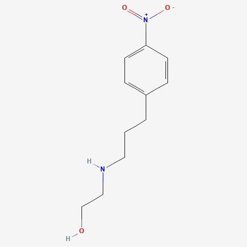 130634-09-2 N-(2-Hydroxyethyl)-3-(4-nitrophenyl)propylamine chemical structure