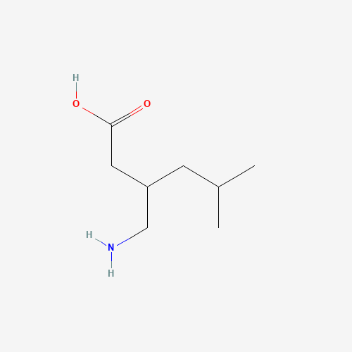 130912-52-6 3-(Aminomethyl)-5-methylhexanoic acid chemical structure