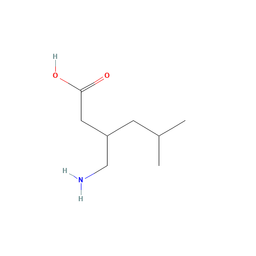 130912-52-6 3-(Aminomethyl)-5-methylhexanoic acid chemical structure