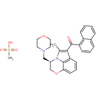 131543-23-2 WIN 55,212-2 MESYLATE chemical structure