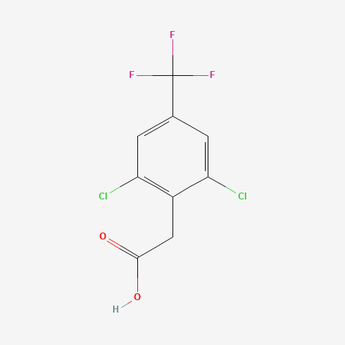132992-36-0 2,6-DICHLORO-4-(TRIFLUOROMETHYL)PHENYLACETIC ACID chemical structure