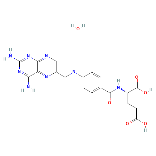 133073-73-1 METHOTREXATE HYDRATE chemical structure
