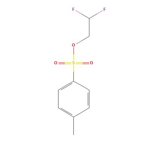 135206-84-7 2,2-DIFLUOROETHYL P-TOLUENESULFONATE chemical structure