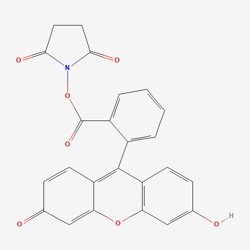 135795-62-9 NHS-FLUORESCEIN chemical structure
