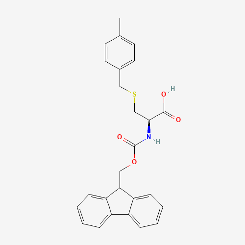 136050-67-4 FMOC-CYS(4-MBZL)-OH chemical structure