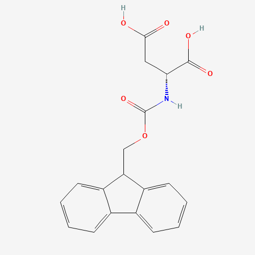 136083-57-3 FMOC-D-ASP-OH chemical structure