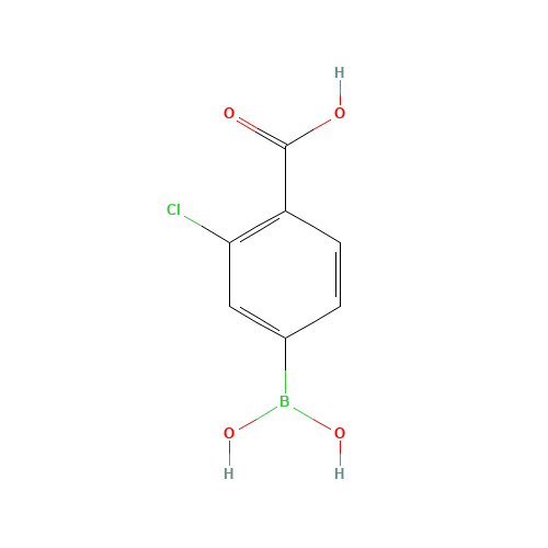 136496-72-5 4-CARBOXY-3-CHLOROPHENYLBORONIC ACID chemical structure