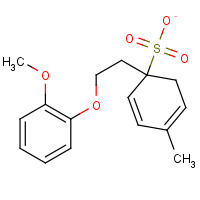 137309-88-7 2-(2-Methoxyphenoxy)ethyl-4-methylbenzensulfonate chemical structure