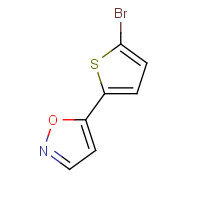 138716-31-1 2-BROMO-5-(ISOXAZOL-5-YL)THIOPHENE chemical structure