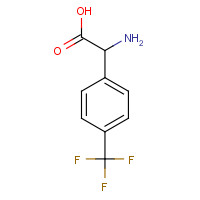 142012-65-5 4-(Trifluoromethyl)-DL-phenylglycine chemical structure