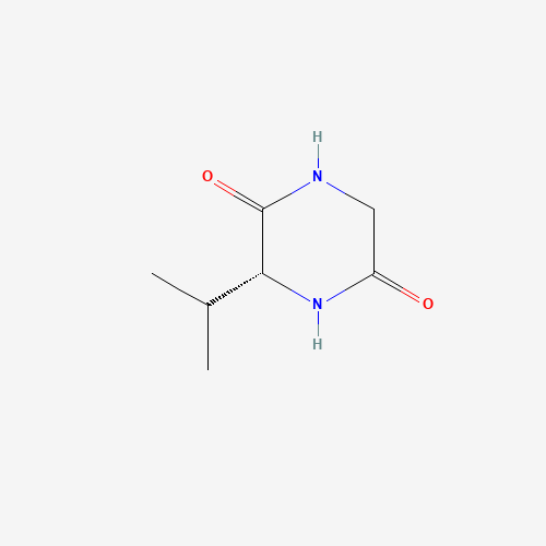 143673-66-9 (R)-3-Isopropyl-2,5-piperazinedione chemical structure