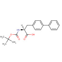 147923-08-8 BOC-L-4,4'-BIPHENYLALANINE chemical structure