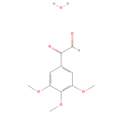 150114-69-5 3,4,5-TRIMETHOXYPHENYLGLYOXAL HYDRATE chemical structure