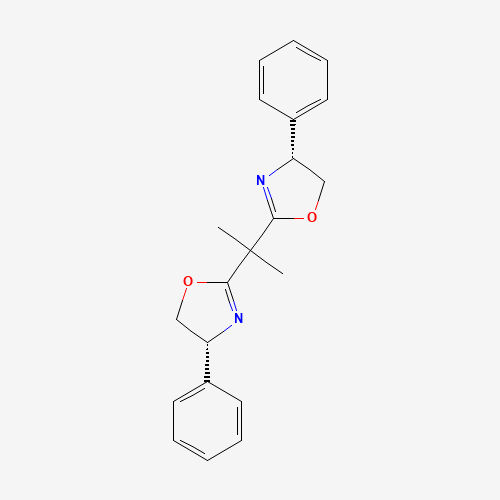 150529-93-4 (R,R)-2,2'-(DIMETHYLMETHYLENE)BIS(4-PHENYL-2-OXAZOLINE) chemical structure