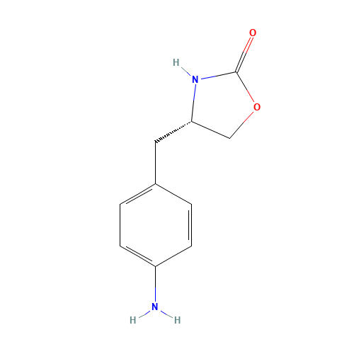152305-23-2 (S)-4-(4-Aminobenzyl)-2(1H)-oxazolidinone chemical structure