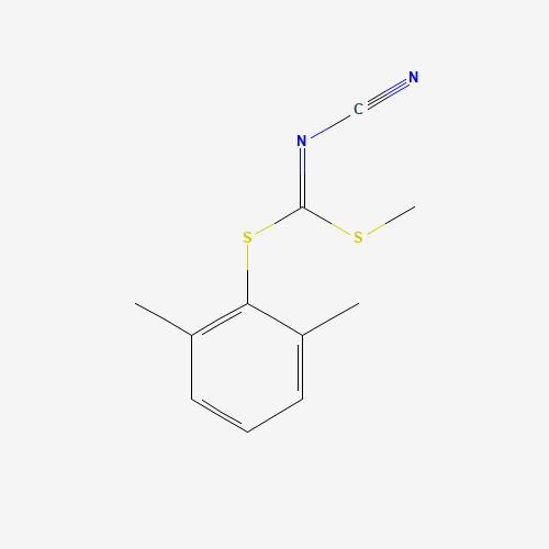 152382-30-4 (2,6-DIMETHYLPHENYL) METHYLCYANOCARBONIMIDODITHIOATE chemical structure