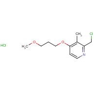 153259-31-5 2-Chloromethyl-3-methyl-4-(3-methoxypropoxy)pyridine hydrochloride chemical structure