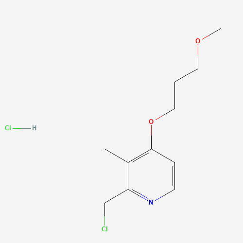 153259-31-5 2-Chloromethyl-3-methyl-4-(3-methoxypropoxy)pyridine hydrochloride chemical structure