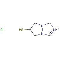 153851-71-9 6,7-Dihydro-6-mercapto-5H-pyrazolo[1,2-a][1,2,4]triazolium chloride chemical structure