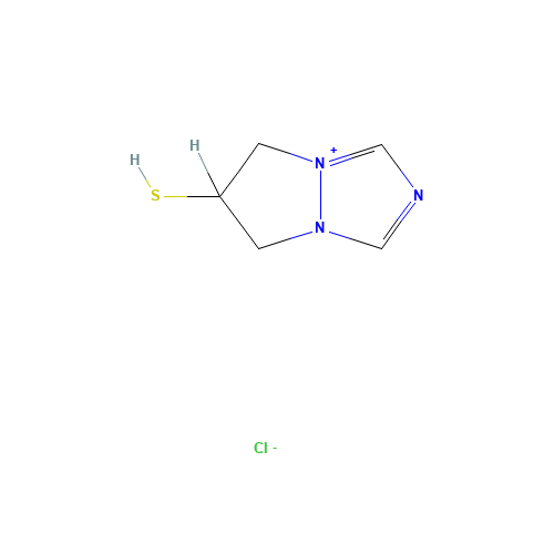 153851-71-9 6,7-Dihydro-6-mercapto-5H-pyrazolo[1,2-a][1,2,4]triazolium chloride chemical structure