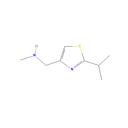 154212-60-9 2-Isopropyl-4-(methylaminomethyl)thiazole chemical structure