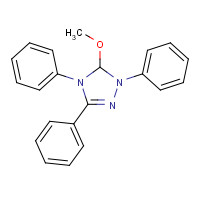 154643-41-1 5-METHOXY-1,3,4-TRIPHENYL-4,5-DIHYDRO-1H-1,2,4-TRIAZOLIN chemical structure