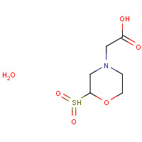 155480-08-3 (1,1-DIOXOTHIOMORPHOLINO)ACETIC ACID MONOHYDRATE chemical structure