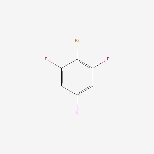 155906-10-8 2-Bromo-1,3-difluoro-5-iodobenzene chemical structure