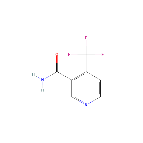 158062-71-6 4-(TRIFLUOROMETHYL)NICOTINAMIDE chemical structure