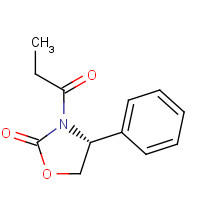 160695-26-1 (R)-4-PHENYL-3-PROPIONYL-2-OXAZOLIDINONE chemical structure