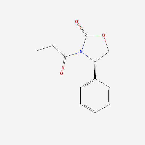 160695-26-1 (R)-4-PHENYL-3-PROPIONYL-2-OXAZOLIDINONE chemical structure
