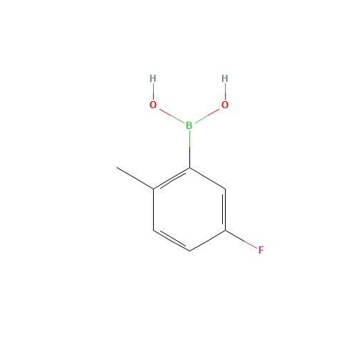 163517-62-2 5-Fluoro-2-methylphenylboronic acid chemical structure