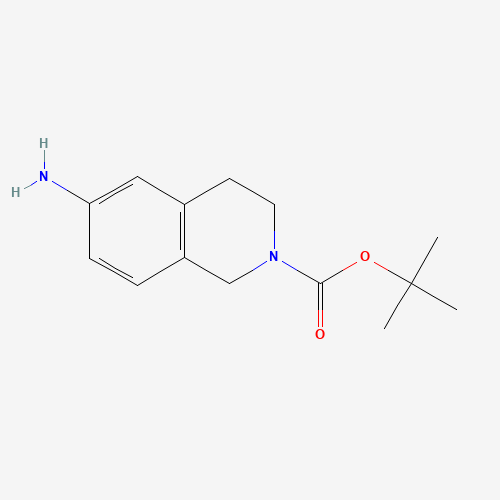 164148-92-9 6-AMINO-2-N-BOC-1,2,3,4-TETRAHYDRO-ISOQUINOLINE chemical structure