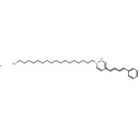 165678-32-0 1-OCTADECYL-4-(4-PHENYL-1,3-BUTADIENYL)PYRIDINIUM BROMIDE chemical structure