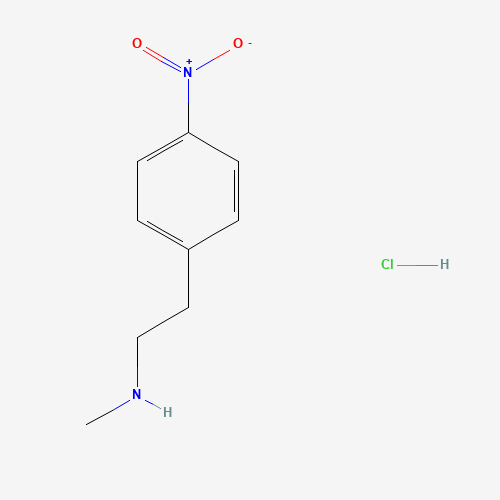 166943-39-1 N-Methyl-4-nitrophenethylamine hydrochloride chemical structure