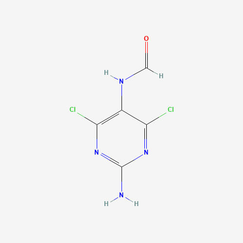 171887-03-9 N-(2-Amino-4,6-dichloro-5-pyrimidinyl)formamide chemical structure