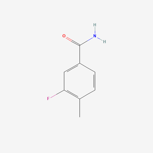 175277-86-8 3-FLUORO-4-METHYLBENZAMIDE chemical structure