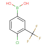 176976-42-4 4-Chloro-3-(trifluoromethyl)phenylboronic acid chemical structure