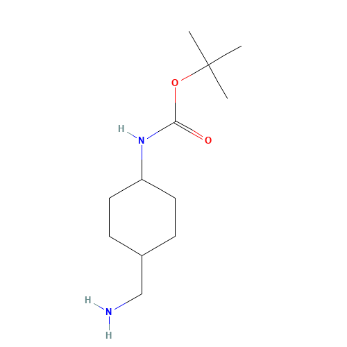 177583-27-6 tert-Butyl (trans-4-aminomethylcyclohexyl)carbamate chemical structure