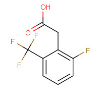 179946-32-8 2-FLUORO-6-(TRIFLUOROMETHYL)PHENYLACETIC ACID chemical structure
