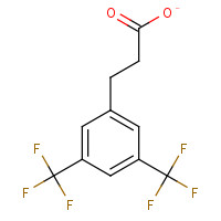 181772-16-7 3,5-BIS(TRIFLUOROMETHYL)HYDROCINNAMIC ACID chemical structure